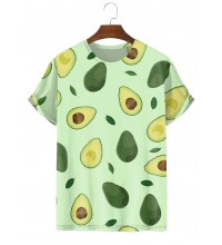 Men's New Fashion Avocado Versatile T-Shirt